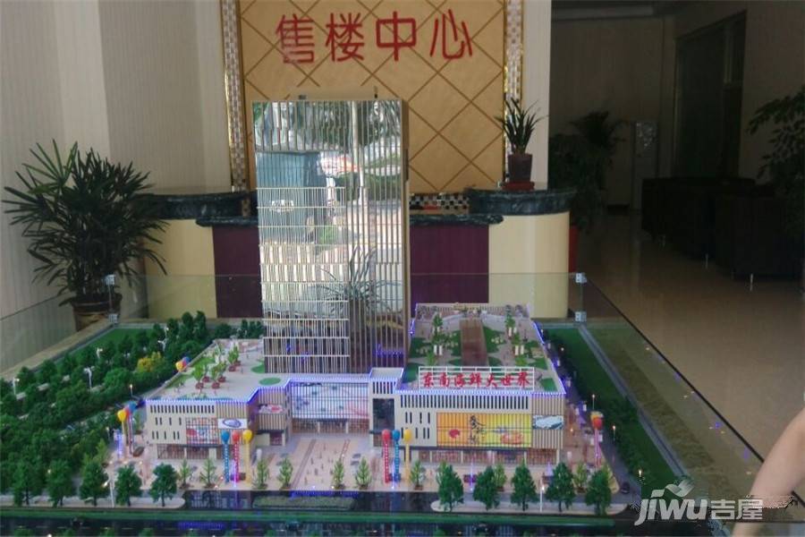 龍港商业广场沙盘图图片