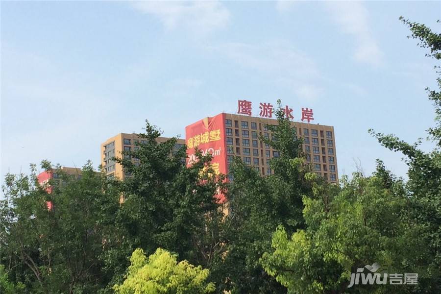 鹰游水岸实景图图片