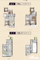 保利秦门府6室2厅3卫158㎡户型图