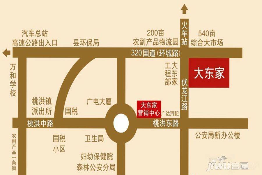 恒福大东家府邸位置交通图