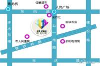大汉悦中心位置交通图图片