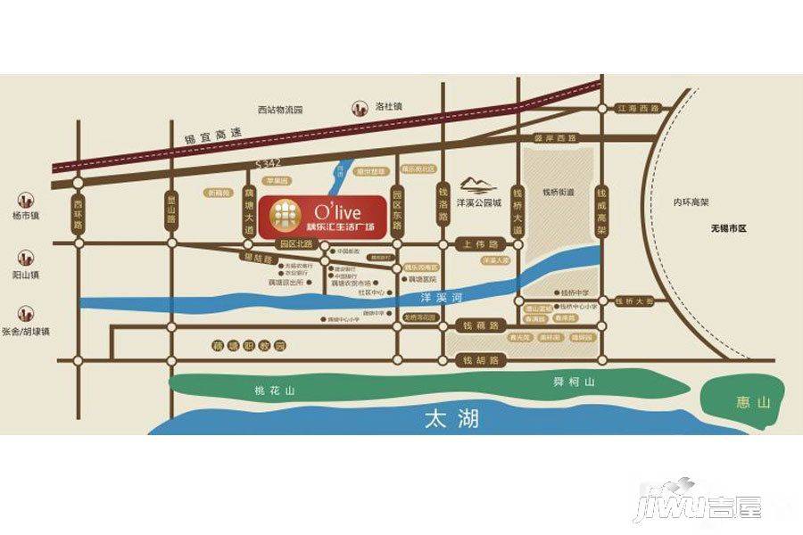 藕乐汇生活广场位置交通图图片