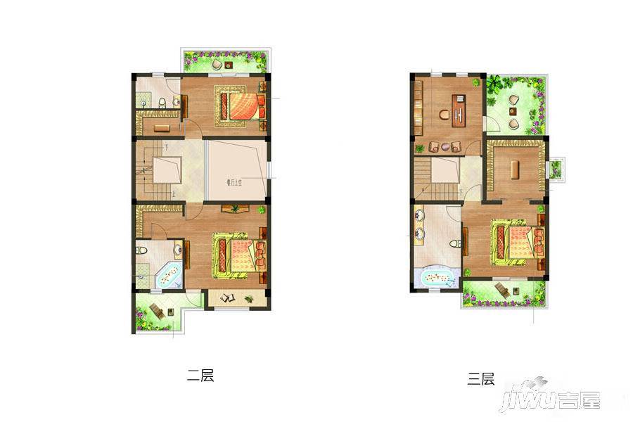 中建·城中墅5室2厅3卫220㎡户型图