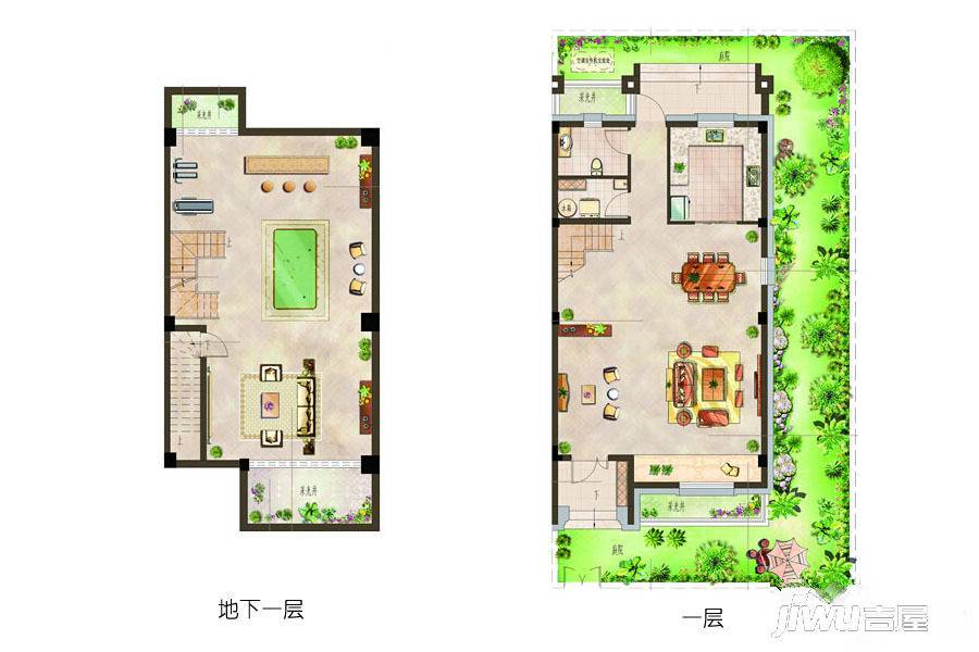 中建·城中墅5室2厅3卫220㎡户型图