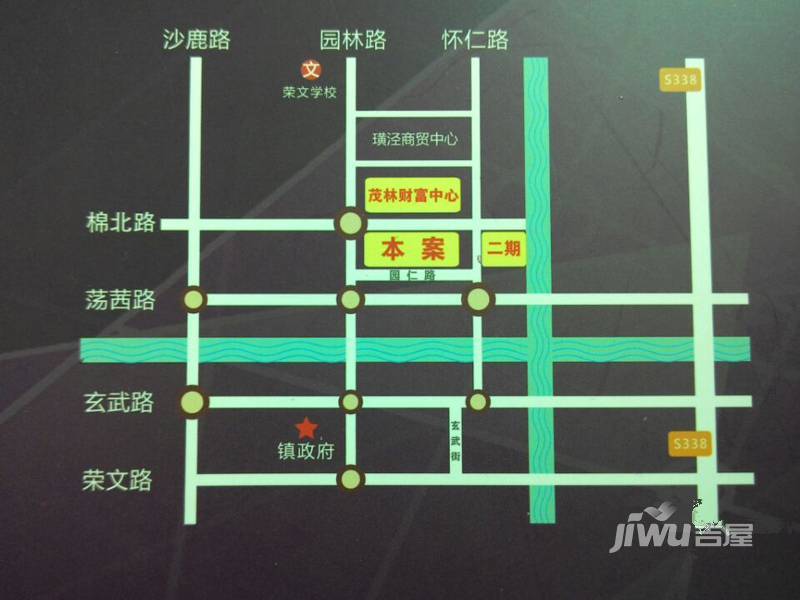 茂林尚街位置交通图图片