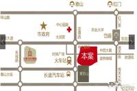 中南财源门位置交通图图片