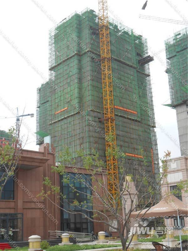 电建地产海赋外滩实景图图片