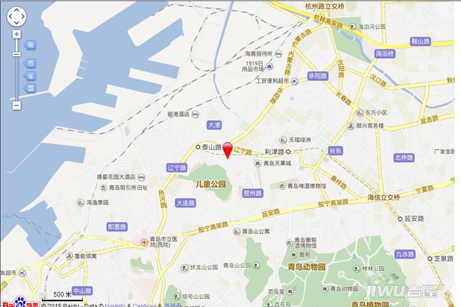 华海辽宁路吉林路交叉地块位置交通图1