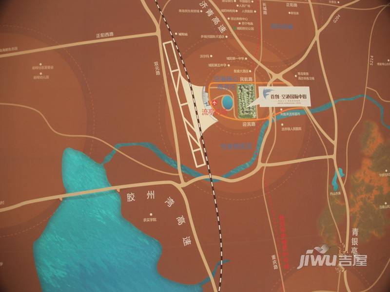 首创空港国际中心位置交通图5