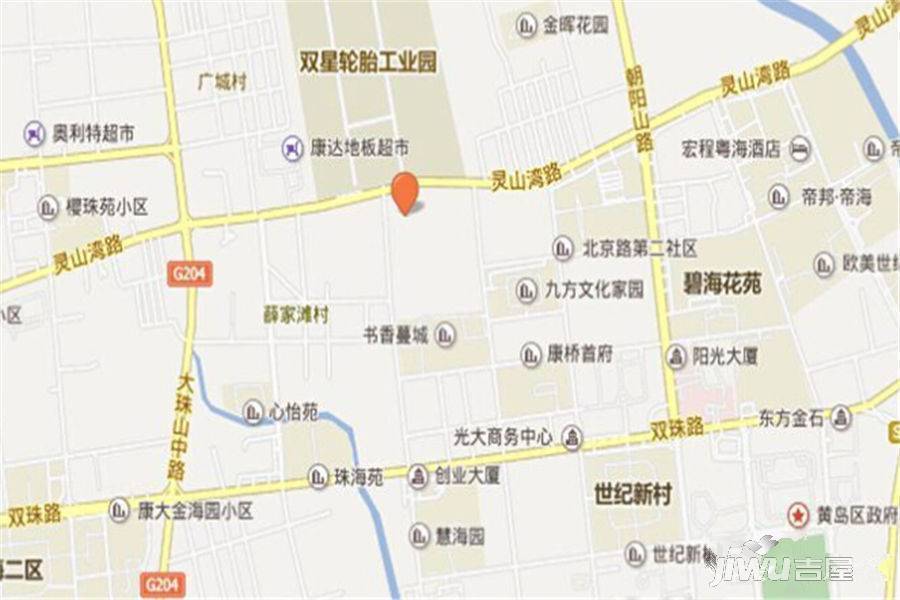 中建锦绣城位置交通图图片