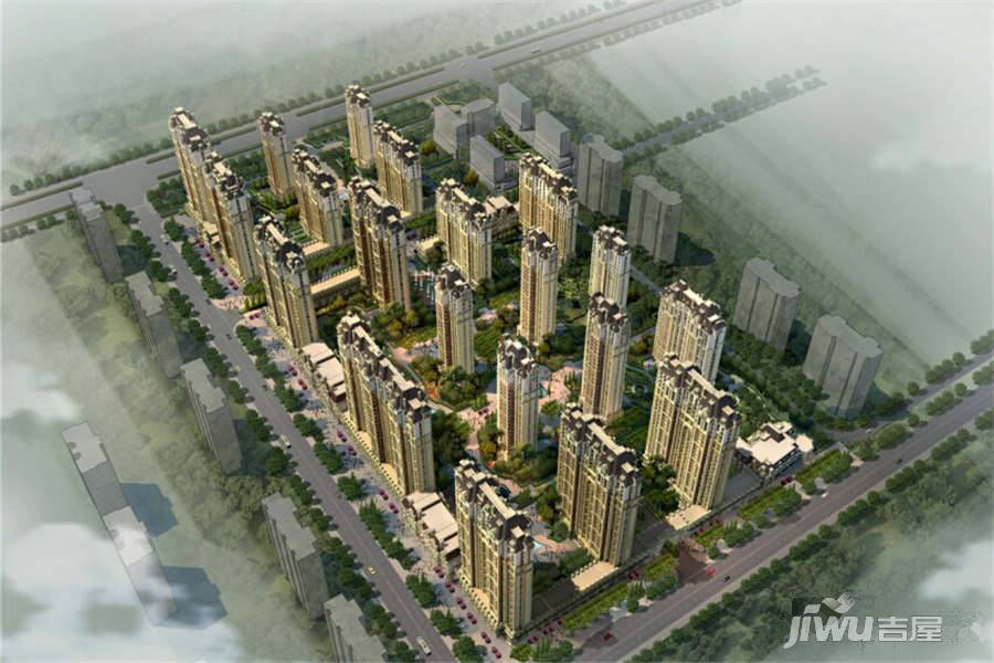 江山丽城效果图图片