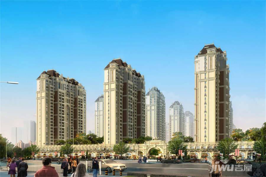 江山丽城效果图图片
