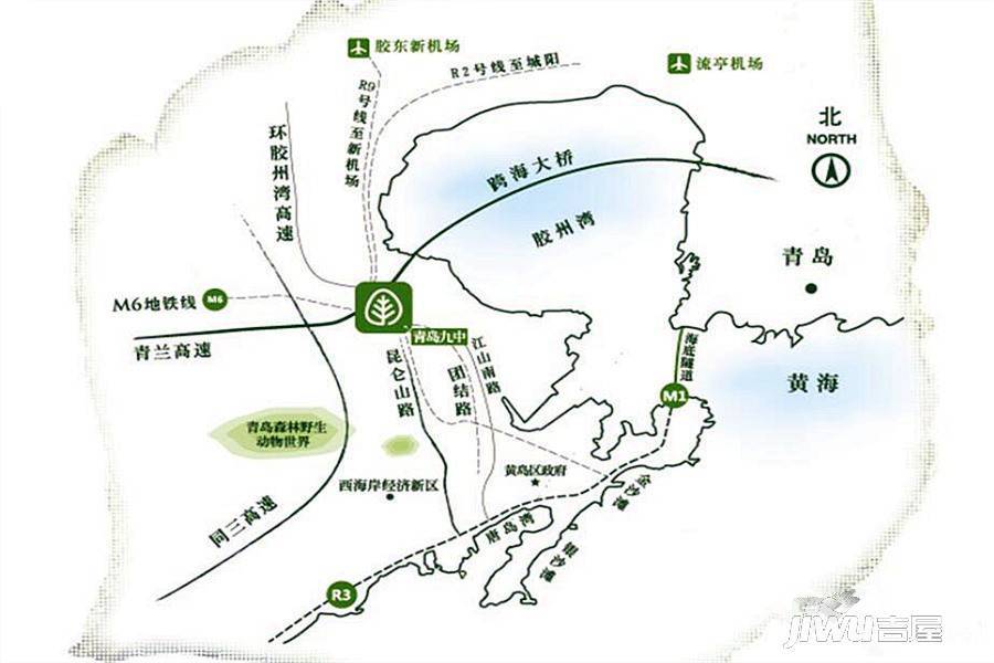 巴登花园位置交通图图片