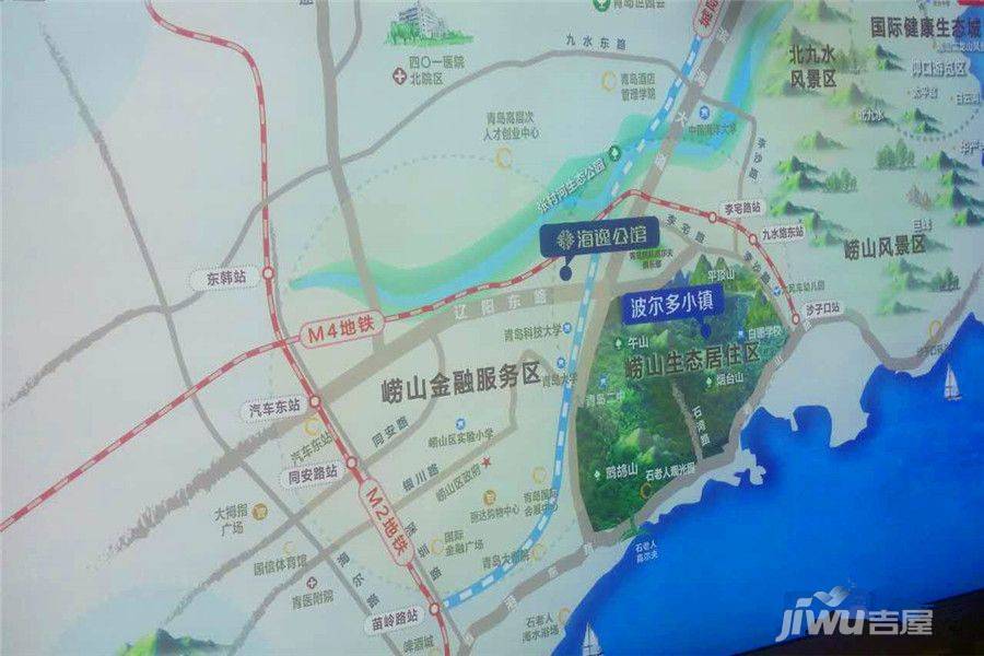 海尔地产海逸公馆位置交通图2