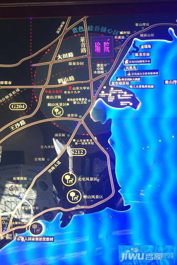 嶺海香澜郡瑜院位置交通图图片