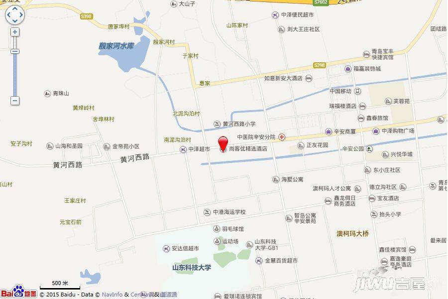 新华锦锦色漫山位置交通图1