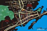 深港城位置交通图图片