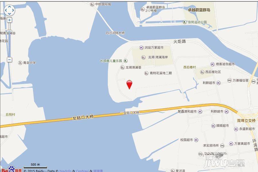 鲁昊棠琳湾位置交通图
