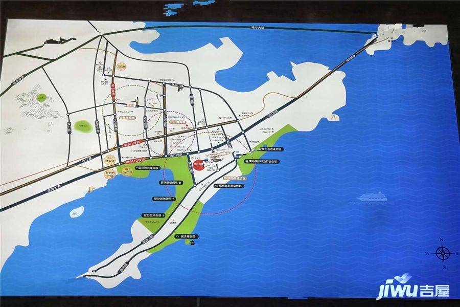 青岛罗浮观海实景图图片