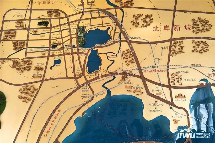 中洲半岛城邦位置交通图图片