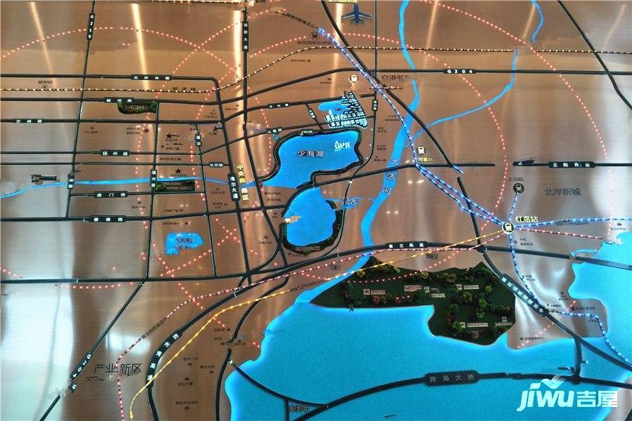 新城玺樾位置交通图图片