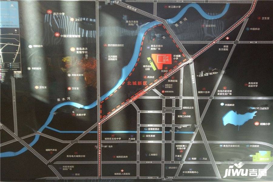 青岛保利广场地理位置图片