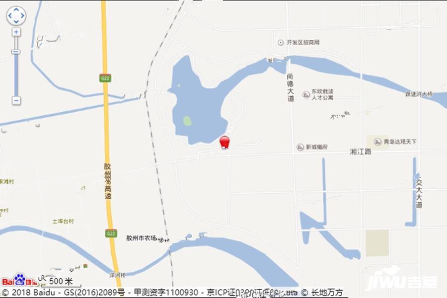 碧桂园湖悦天境位置交通图