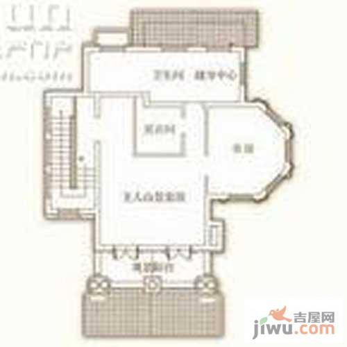 天泰蓝泉别墅4室2厅2卫104.3㎡户型图