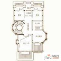 天泰蓝泉别墅4室2厅1卫116.7㎡户型图