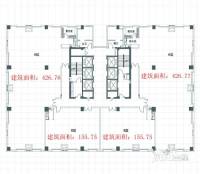 诺德广场普通住宅1165㎡户型图