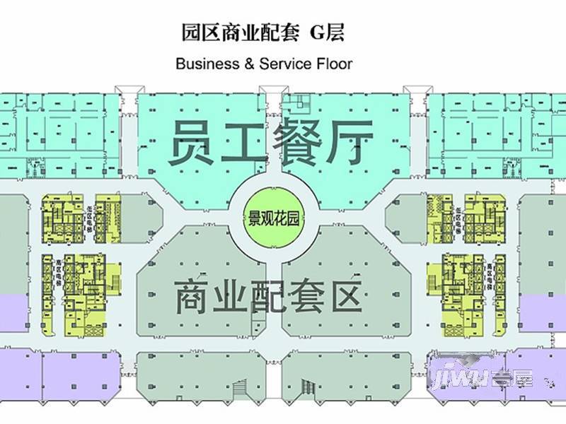 青岛国际创新园普通住宅2000㎡户型图