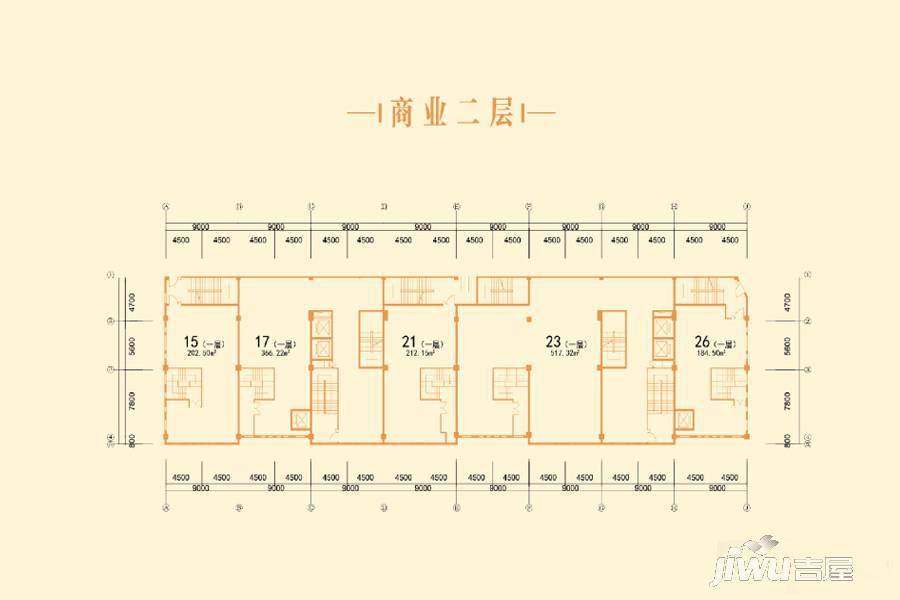 泰豪国际广场5室0厅0卫1482.7㎡户型图
