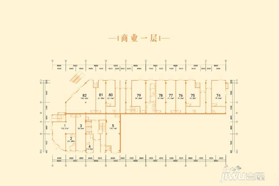 泰豪国际广场14室0厅0卫1654.7㎡户型图