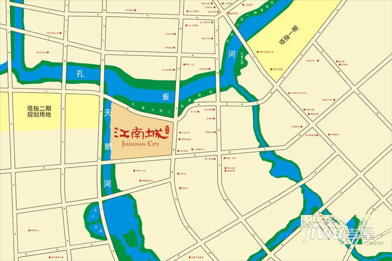 宝安江南城位置交通图图片