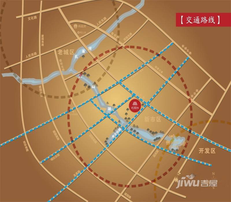 天源红玺台位置交通图7