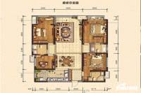 领地凯旋公馆C组团4室2厅3卫172.6㎡户型图