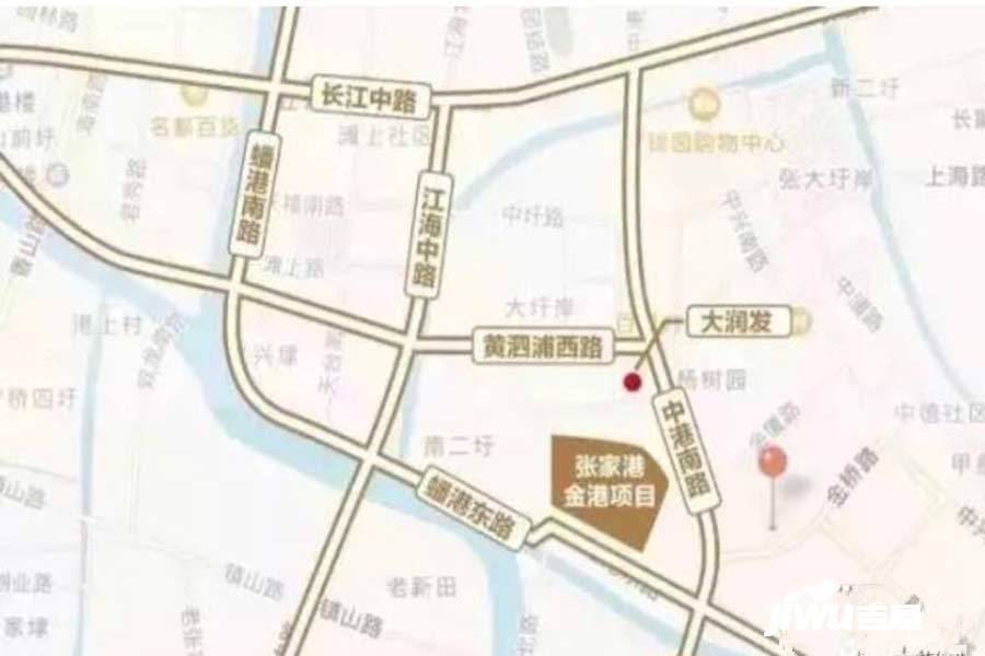 滨江御园位置交通图