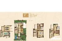 荣盛锦苑4室3厅4卫417㎡户型图