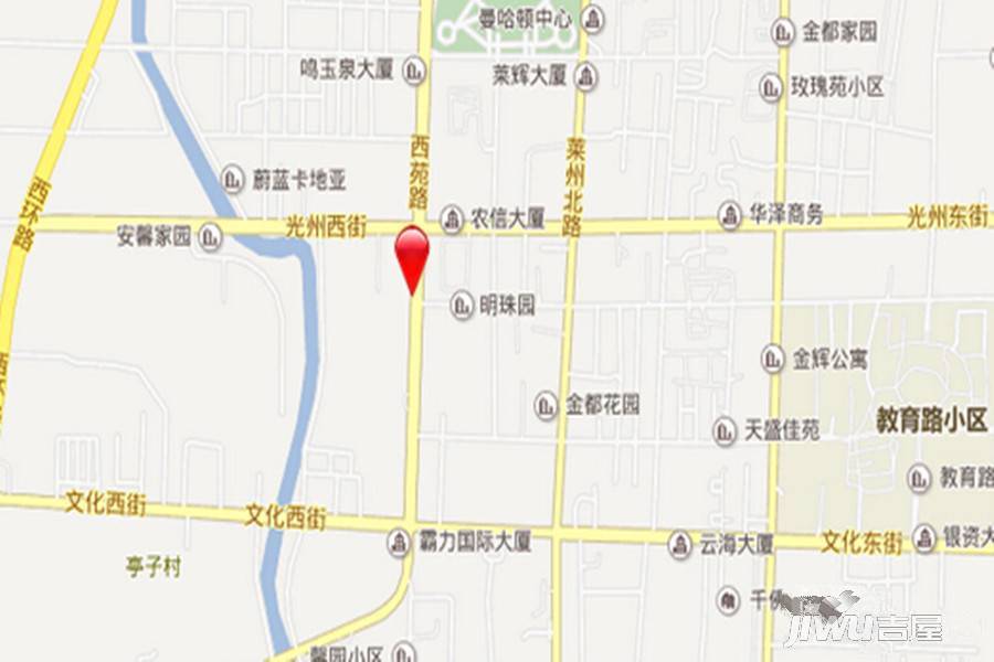 宏亭世纪阳光位置交通图图片