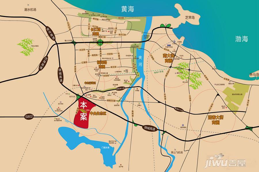 美航康悦城位置交通图