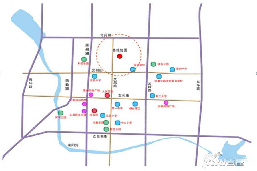 金日天悦位置交通图