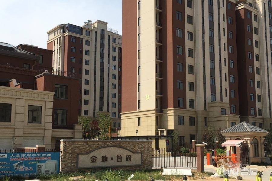金地首府别墅实景图图片