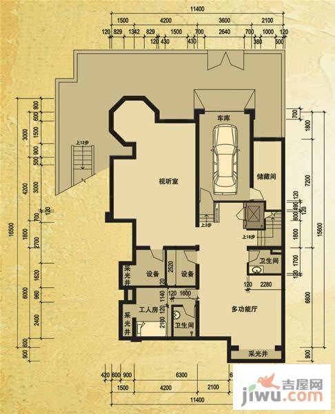 天马相城一期普通住宅172.9㎡户型图