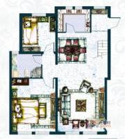 天鹅堡5室3厅2卫165㎡户型图