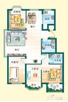 天赐椿城3室2厅1卫145㎡户型图