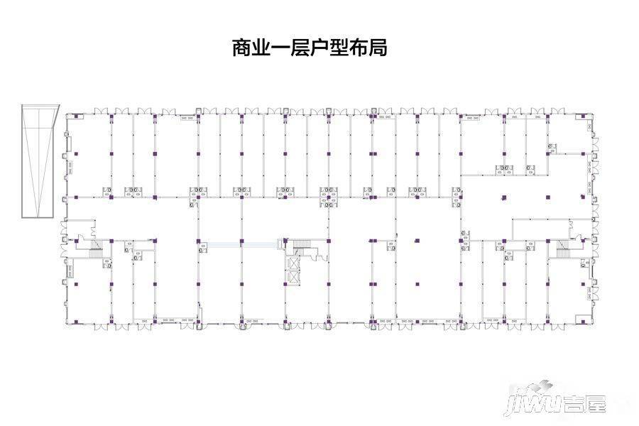 海信康桥郡商业广场商业-商铺65㎡户型图