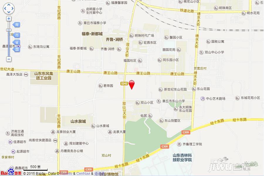 龙泉国际广场位置交通图