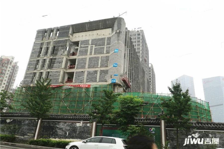 鲁能领秀城贵和金街实景图图片