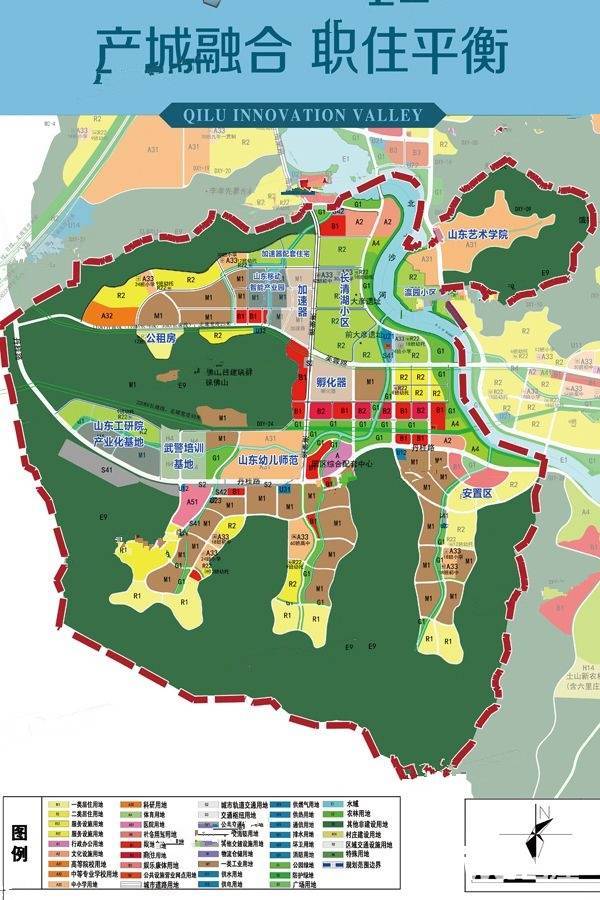 创新谷晶格广场规划图
