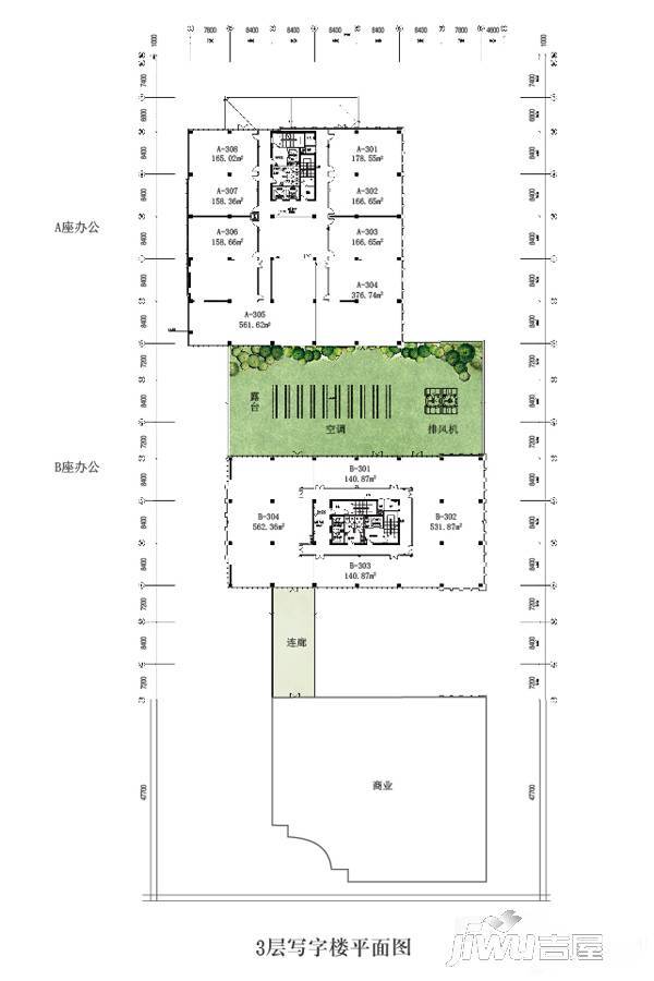 舜耕中心12室0厅0卫2000㎡户型图